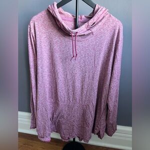 RBX Pink Hooded Sweatshirt with front pocket 3XL